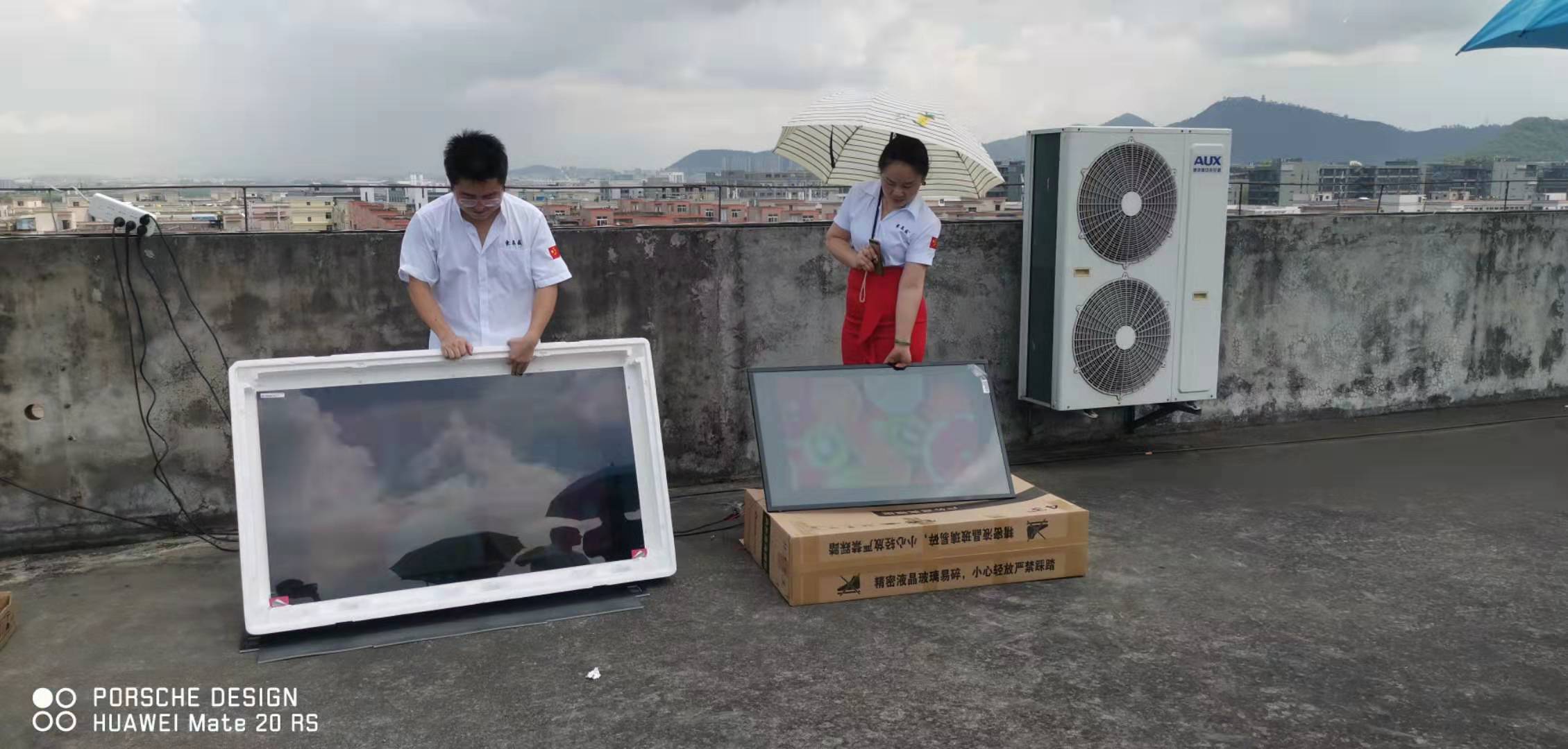 東安盛液晶顯示器高溫考驗